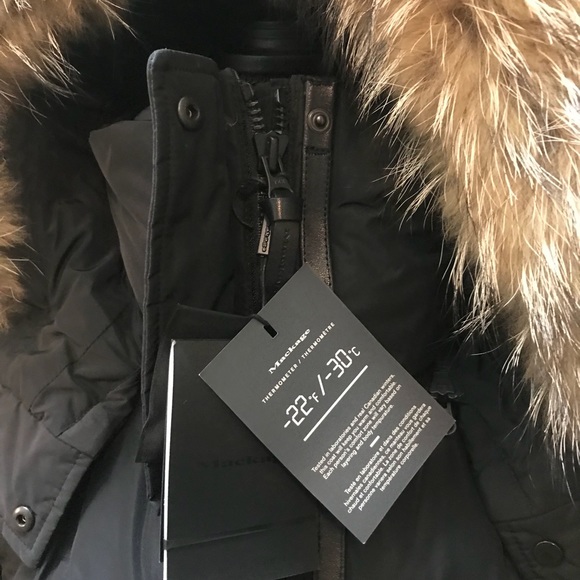 Mackage Jada Down Fur Trim Puffer Coat 
